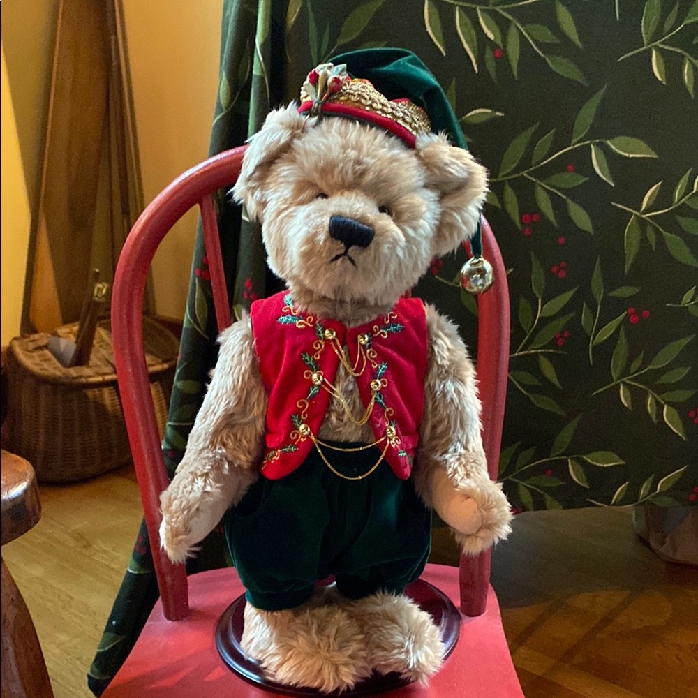 Franklin Mint Collectible Teddy